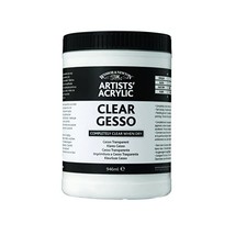 Winsor &amp; Newton 1 Litre Acrylic Clear Gesso  - £66.84 GBP