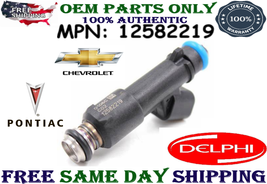 OEM Delphi x1 Fuel Injector for 2005-2010 Chevrolet &amp; Pontiac 2.2L I4 #12582219 - £29.42 GBP