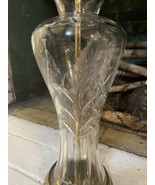 Vintage Rare Bleikristall Lead Crystal Handcut Glass Table Lamp 24%Ph0 W... - $108.30 CAD