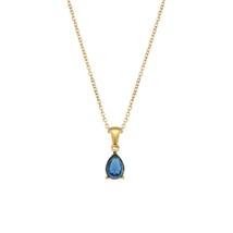 2022 Summer Collection Colorful Crystal Necklace Stainless Steel Gold Plated Wat - £13.24 GBP