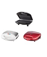 COMPACT ELECTRIC PANINI SANDWICH MAKER CONTACT GRILL NON-STICK BREAKFAST... - $39.77 CAD