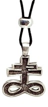 Small Sulphur Pendant Brimstone (Satanic)  Anton LaVey Leviathan Cross UK - £7.33 GBP