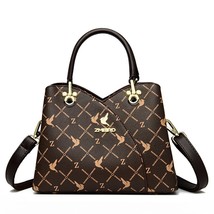 3 Layers Handbag Women Bags Designer Vintage Ladies Shoulder Crossbody Bags 2022 - £52.71 GBP