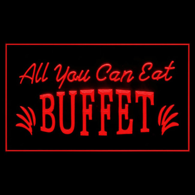 110027B Cool Buffet Shop Egg Ham Oyster Steak Cafe Chicken Noodle LED Li... - $21.99