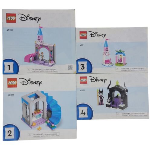 Lego Disney Princess Aurora&#39;s Castle 43211 Replacement Manuals / Instruc... - $9.50