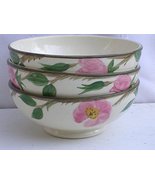 Franciscan Desert Rose Oatmeal Bowl Round Foot 5 1/2&quot; (size) - £128.32 GBP