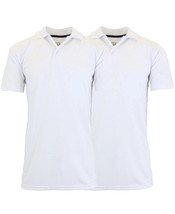 Galaxy By Harvic Men&#39;s Tagless Dry-Fit Moisture-Wicking Polo Shirt Pack ... - $26.99