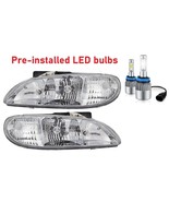 ITASCA MERIDIAN 2004 2005 2006 HEADLIGHTS HEAD LAMPS LIGHTS RV + LED BUL... - $187.11