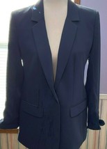 Loft Ann Taylor Lady&#39;s Jacket 4LONG Sleeve Blue New With Tags - £52.10 GBP