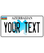 Azerbaijan Map License Plate Custom Auto Bike Motorcycle - $197.86 MXN+