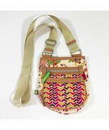 Lily Bloom Fox and Owl Cross Body Messenger Bag 6.5 x 7.5 x 2 inches - $24.66 CAD