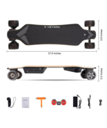 Roadster X4S Elec Skateboard w-Remote, upto 18 Miles Range and 29 Mph, Open Box - $474.21