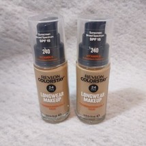 REVLON COLORSTAY 24hr FOUNDATION COMBINATION/OILY SKIN 240 medium Beige ... - £15.89 GBP