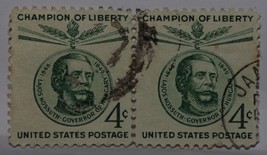 Vintage Stamps American America States Usa 4 C Kossuth Champion Stamp X1 B12 - £1.96 GBP