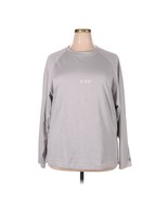 Nap Long-Sleeve Graphic Logo Top Gray Cloud Unisex Size XXL New with tags - $101.50 CAD
