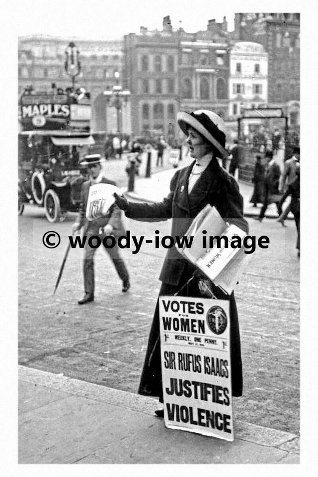 rp02799 - British Suffragette - print 6x4 - $2.95