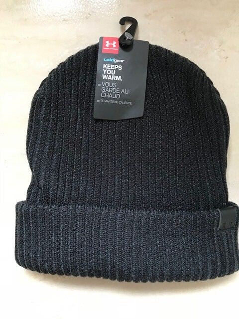 Primary image for Under Armour Women's UA Coldgear Sportswear Hat Beanie Dark Grey