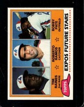 1981 Topps #479 /TIM RAINES/ROBERTO RAMOS/BOB Pate Nmmt (Rc) Expos Expo *X108653 - £8.51 GBP