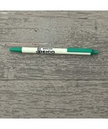 Vintage Geico Gecko Ballpoint Click Pen Promotional Promo - Dry Ink - $10.00