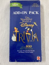 The Wonderful World of Disney Trivia Game Add-On Pack (Adult) - Sealed ~... - $12.86