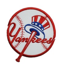 New York Yankee&#39;s World Series MLB Baseball Embroidered Iron On Patch - £5.89 GBP+