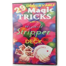 29 Unbelievable Magic Tricks with a Wizard Stripper Deck - DVD! - £9.49 GBP