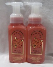 Bath &amp; Body Works Foaming Hand Soap Set Lot 2 I&#39;m Just Wild For You Cherry Frost - £18.84 GBP