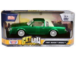 1987 Buick Regal Green Metallic with White Interior &quot;Get Low&quot; Series 1/2... - £37.45 GBP