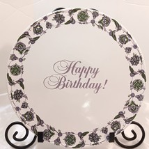 Vintage Avon 2000 President&#39;s Club Happy Birthday! Ceramic Cake Plate/ Platter - £9.33 GBP