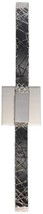 Wall Sconce KALCO ATHENA Contemporary Rectangular 2-Light Polished Nickel 3000K - £2,150.30 GBP