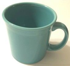 Fiesta Turquoise Blue HLC USA Vintage 80s Fiesta Ware Coffee Tea Ring Mu... - £10.61 GBP