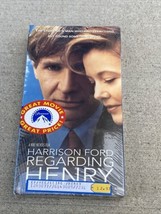 Regarding Henry, 1991 (VHS, 1992) Harrison Ford, Annette Bening, Bill Nunn - £4.60 GBP