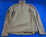 TRU-SPEC COYOTE BROWN MID WEIGHT L2 COLD WEATHER SHIRT COYOTE WAFFLE ECW... - $36.32