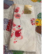 Vtg Hallmark Table Cover 60 x 102" Paper Plans A Party Pink Birthday Clowns NEW - $238.88 MXN