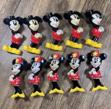 Disney Mickey and Minnie Mouse Pie Eyed Blow Mold String Light Covers - £18.37 GBP
