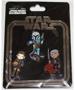 Star Wars Mandalorian TV Series 3 Pin Set Celebration Anaheim 2022 NEW SEALED - $37.64