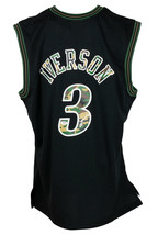 Allen Iverson Firmado Philadelphia 76ers Negro Camo M&amp;N Baloncesto Camiseta PSA - £228.14 GBP