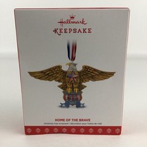 Hallmark Keepsake Christmas Ornament Patriotic Home Of The Brave USA New 2017 2a - £14.86 GBP