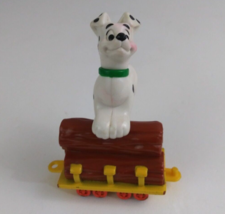 Vintage 2000 Disney 102 Dalmatians #100 Dog On Log Train Car McDonalds Toy (B) - £1.53 GBP