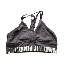 Victoria&#39;s Secret cool and comfy strappy bralette medium black - £13.62 GBP