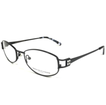 Dana Buchman Eyeglasses Frames ESTELLE BK Black Wire Rim Crystals 50-18-130 - £29.15 GBP