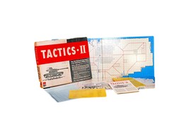 Tactics II military chess strategy | combat game published 1961 Avalon Hill. - £79.27 GBP