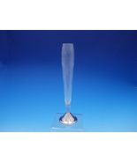 Duchin Creations Sterling Silver Vase with Etched Glass 10&quot; Vintage (#3623) - €136,09 EUR
