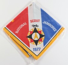 Vintage NOS 1977 National Scout Jamboree Boy Scouts of America BSA Necke... - £20.44 GBP