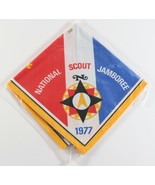 Vintage NOS 1977 National Scout Jamboree Boy Scouts of America BSA Necke... - $26.72