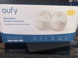 eufy Heated Wearable Breast Pump E20 Hands-Free Optimized Rhythm 3 Heat ... - $107.80