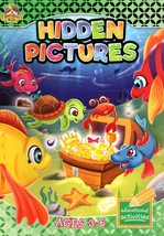 Hidden Pictures - Educational Activities Book Ages 3-6 - £5.56 GBP