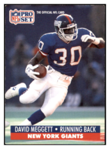 1991 Pro Set David
  Meggett   New York Giants Football Card
  GMMGA - $0.50