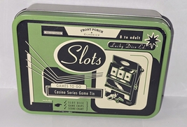 Front Porch Classics Slots Dice Game in Tin Box Games to Go Slots Series - $7.95