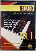 Teclado Vol. 1 Keyboard DVD El Metodo Mas Facil Y Rapido Popular Latin Rhythms - £11.01 GBP